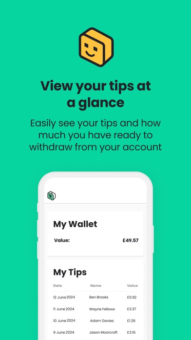 Quick Tip Payments screenshot 2