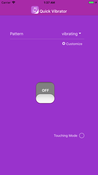 Quick Vibrator screenshot 2
