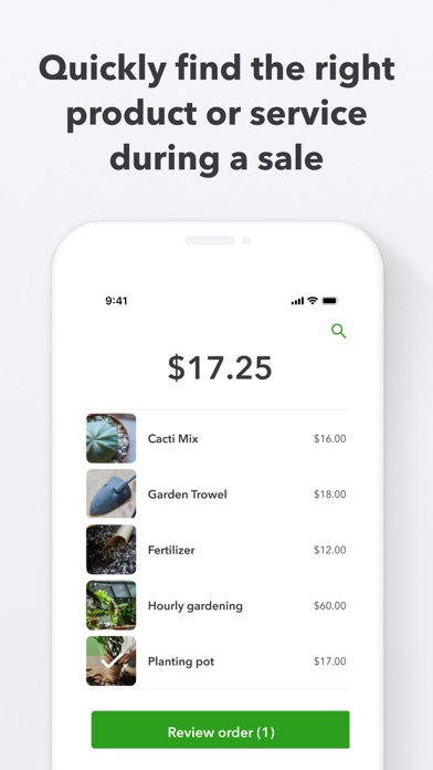 QuickBooks GoPayment POS screenshot 1
