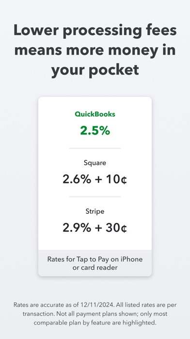 QuickBooks GoPayment POS screenshot 3