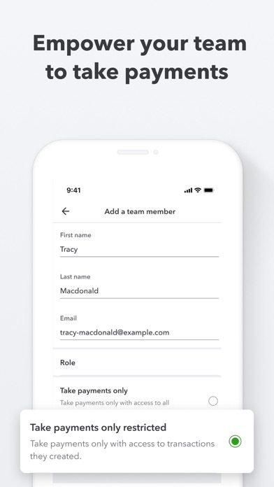 QuickBooks GoPayment POS screenshot 2
