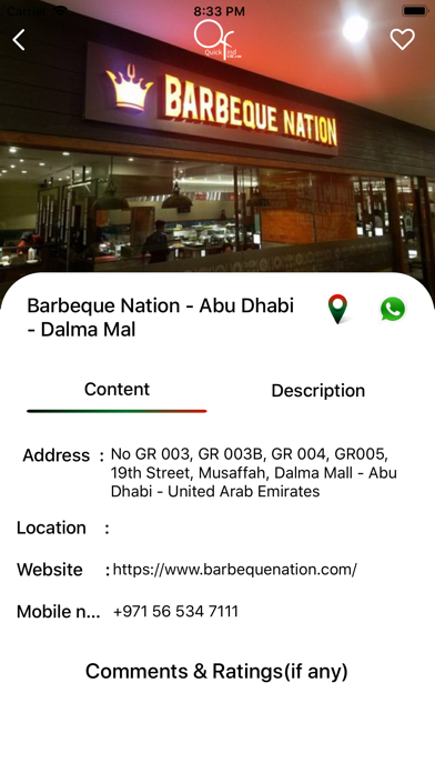 QuickFindUAE screenshot 1