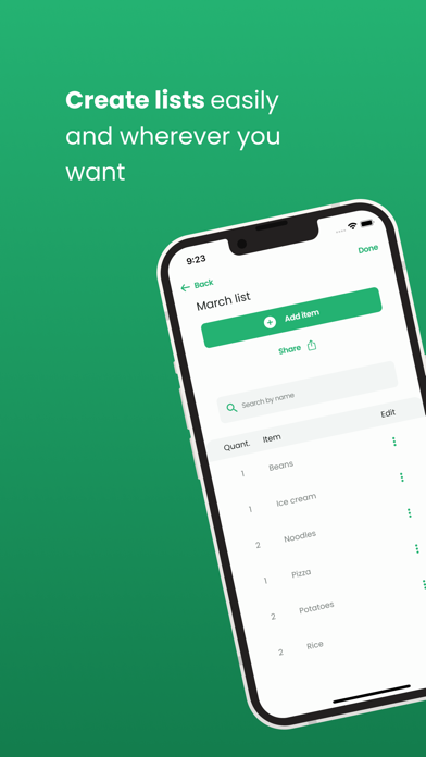 QuickList: Shopping List screenshot 4