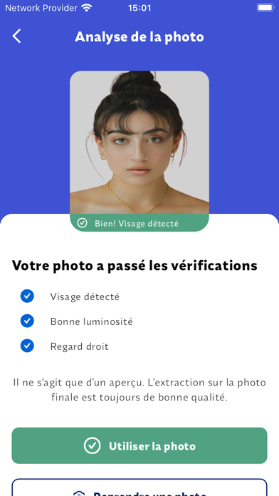 QuickPic photo d'identité screenshot 2