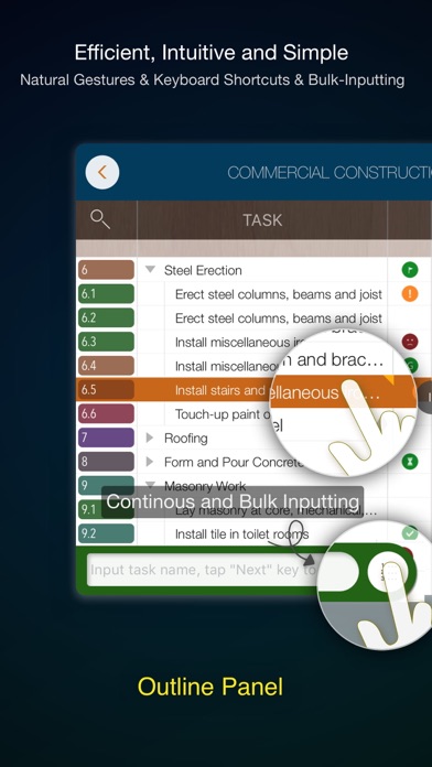 QuickPlan - Project Gantt Plan screenshot 8