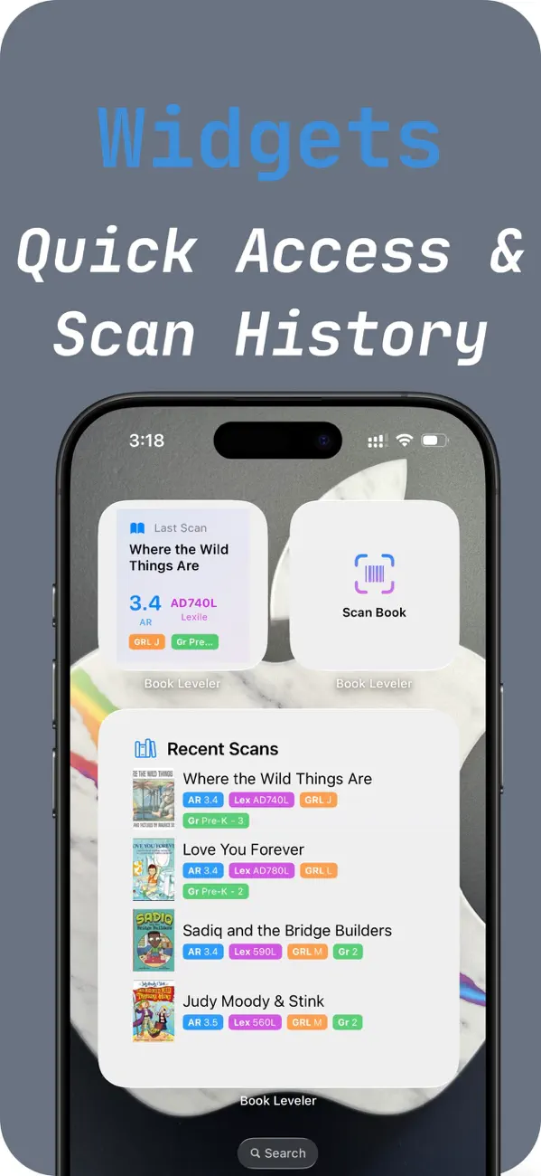 QuickScan Book Leveler screenshot 1