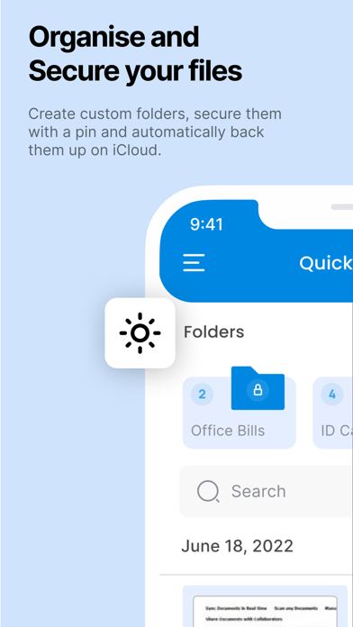QuickScan: PDF & OCR Scanner screenshot 1
