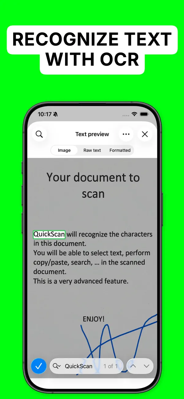 QuickScan:PDF OCR Text Scanner screenshot 3