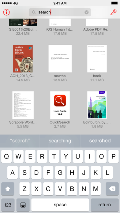QuickSearch PDF Reader screenshot 4