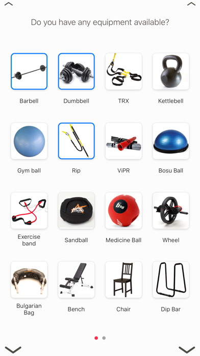 Quickstart workout generator screenshot 4