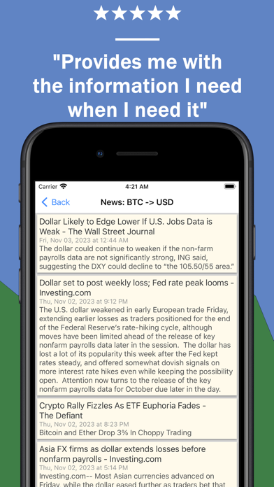 QuickStocks screenshot 2