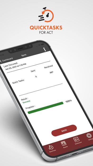 QuickTasks Mobile screenshot 1