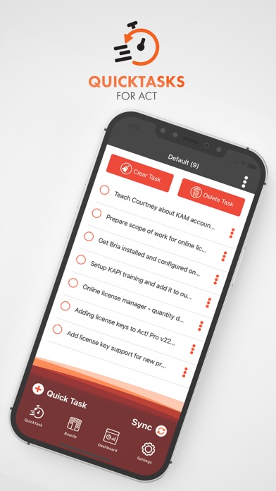 QuickTasks Mobile screenshot 2