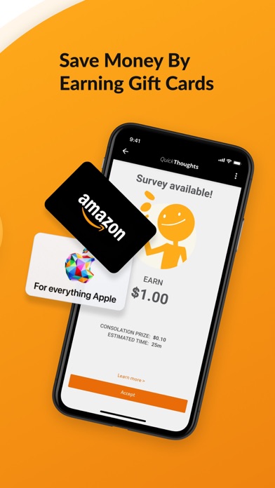 QuickThoughts - Earn Rewards screenshot 3