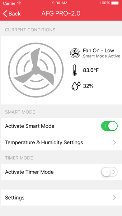 QuietCool Smart Control screenshot 3