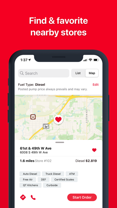 QuikTrip: Coupons, Fuel, Food screenshot 2