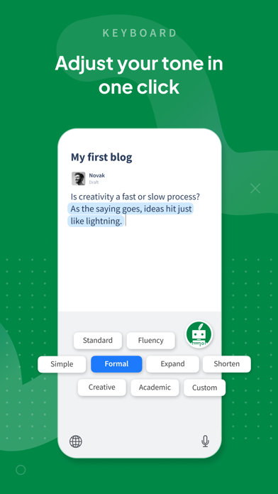 QuillBot-AI Writing & Keyboard screenshot 3
