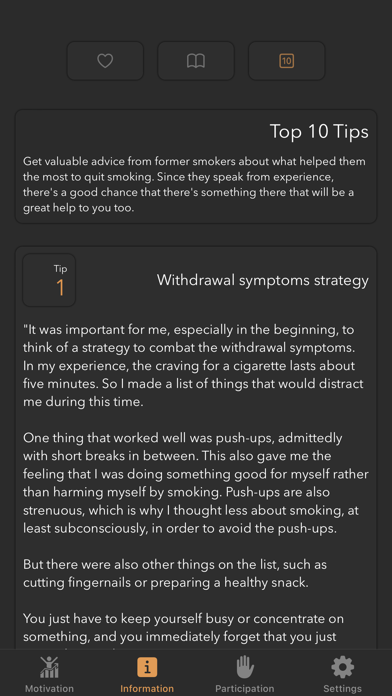 Quit Smoking --~ Smoke Free screenshot 2