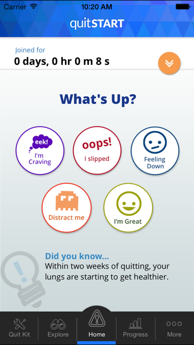 quitSTART - Quit Smoking screenshot 5