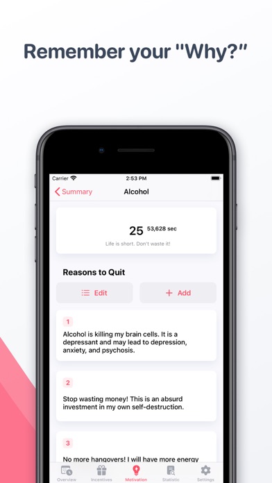 Quitzilla: Quit Tracker screenshot 5