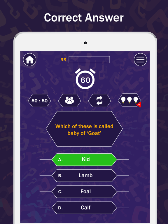 Quiz Time - Live KBC Trivia screenshot 8