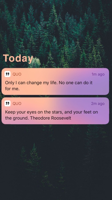 Quo: Daily Motivation Quotes screenshot 3