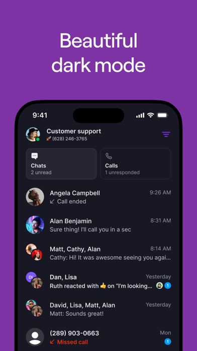 Quo (formerly OpenPhone) screenshot 1