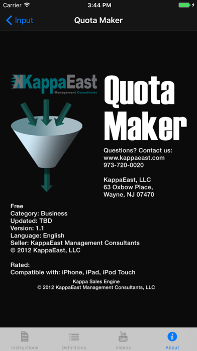 Quota Maker screenshot 1