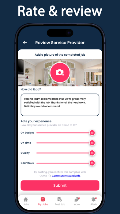 Quote It - Home Services screenshot 5