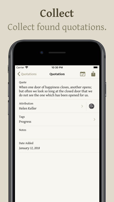 Quotemarks - Quote Notebook screenshot 5