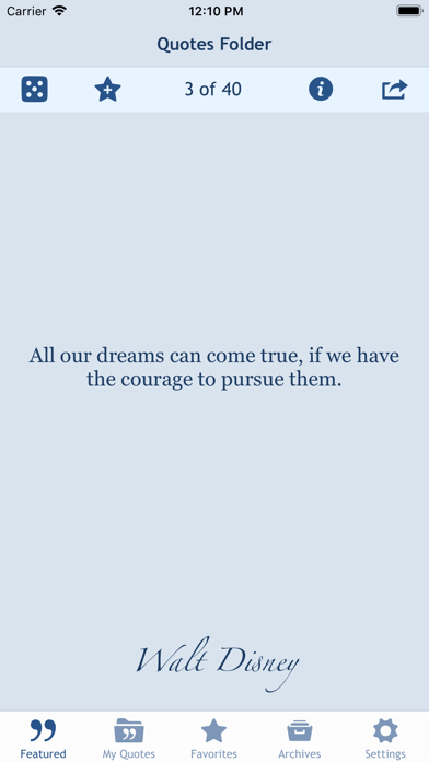 Quotes Folder (Premium) screenshot 4