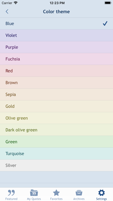 Quotes Folder (Premium) screenshot 1