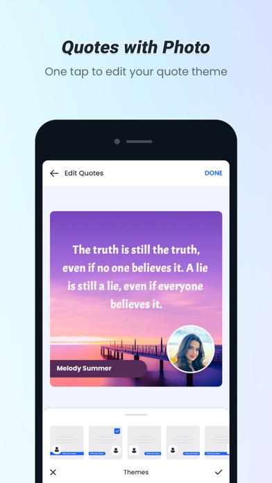 Quotes with name and photo screenshot 3