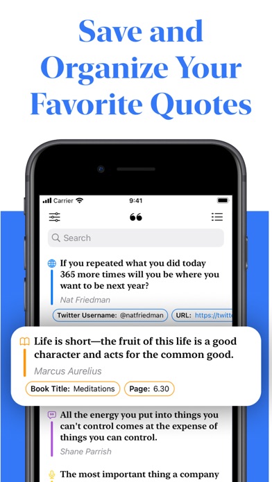 Quotify: Save Your Quotes screenshot 4