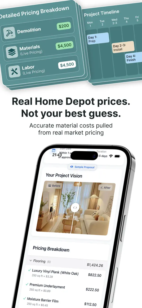 Quotr Pro - Contractor Quotes screenshot 5