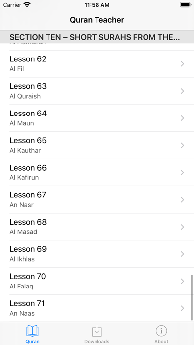Quran Teacher screenshot 1