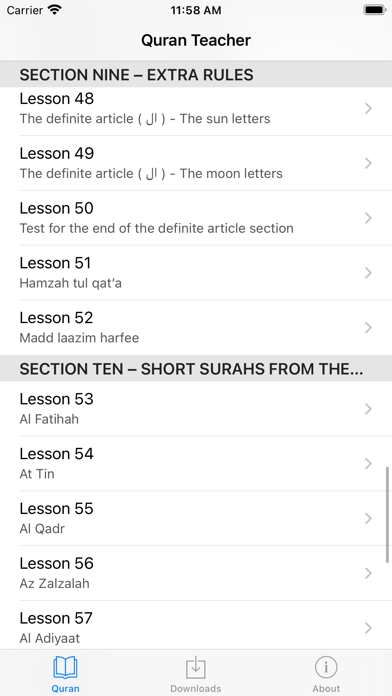 Quran Teacher screenshot 2