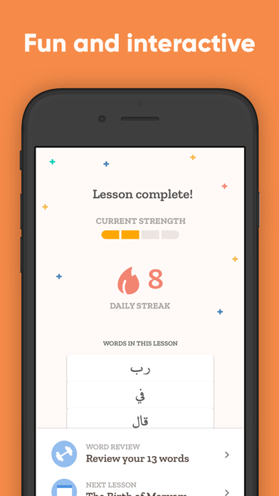 Quranic: Quran Arabic Learning screenshot 1