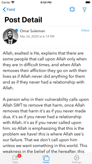 QuranReflect screenshot 2