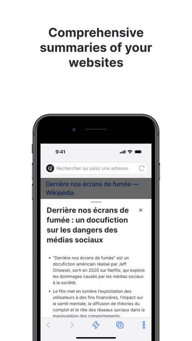 Qwant Private Search screenshot 1