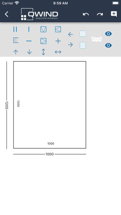 Qwind aluminium window screenshot 3