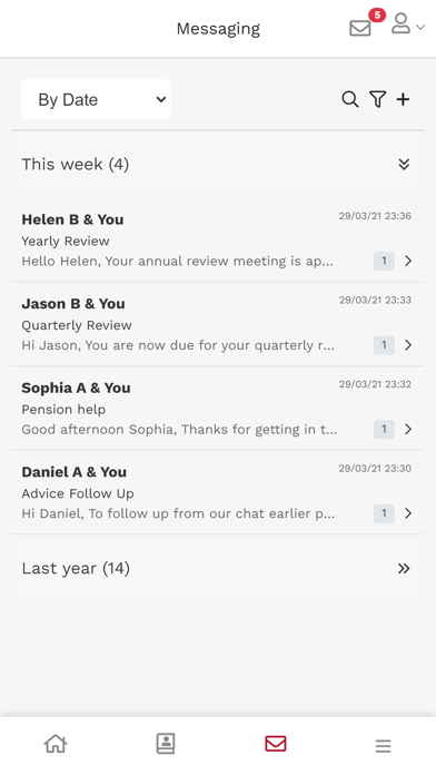 R C Brown Adviser screenshot 2
