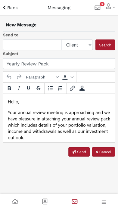R C Brown Adviser screenshot 1