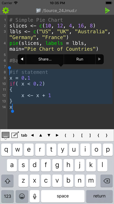 R Programming Compiler screenshot 4