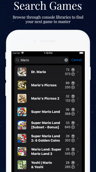 RA Tracker screenshot 2