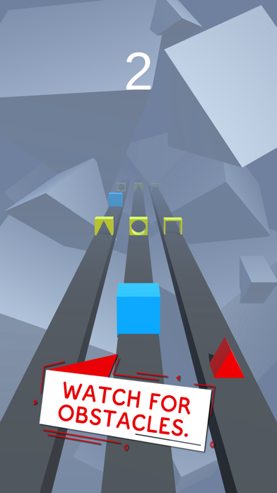 Race Road: Color Ball Star 3D screenshot 1