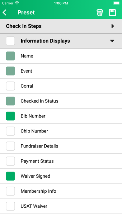 RaceDay CheckIn screenshot 1