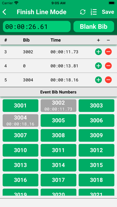 RaceDay Mobile Timing screenshot 3