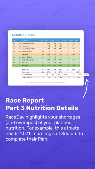 RaceDay Triathlon Planner screenshot 8