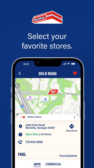RaceTrac screenshot 2